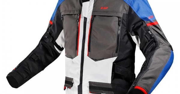 JAQUETA LS2 NORWAY CINZA/AZUL
